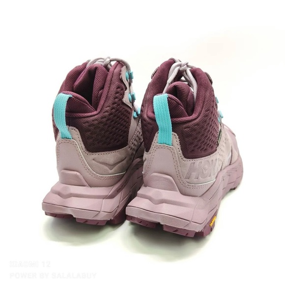 Hoka One One Shoes - HOKA Anacapa Mid Waterproof Leather Hikers: Women’s Size US 9.5/EU 42